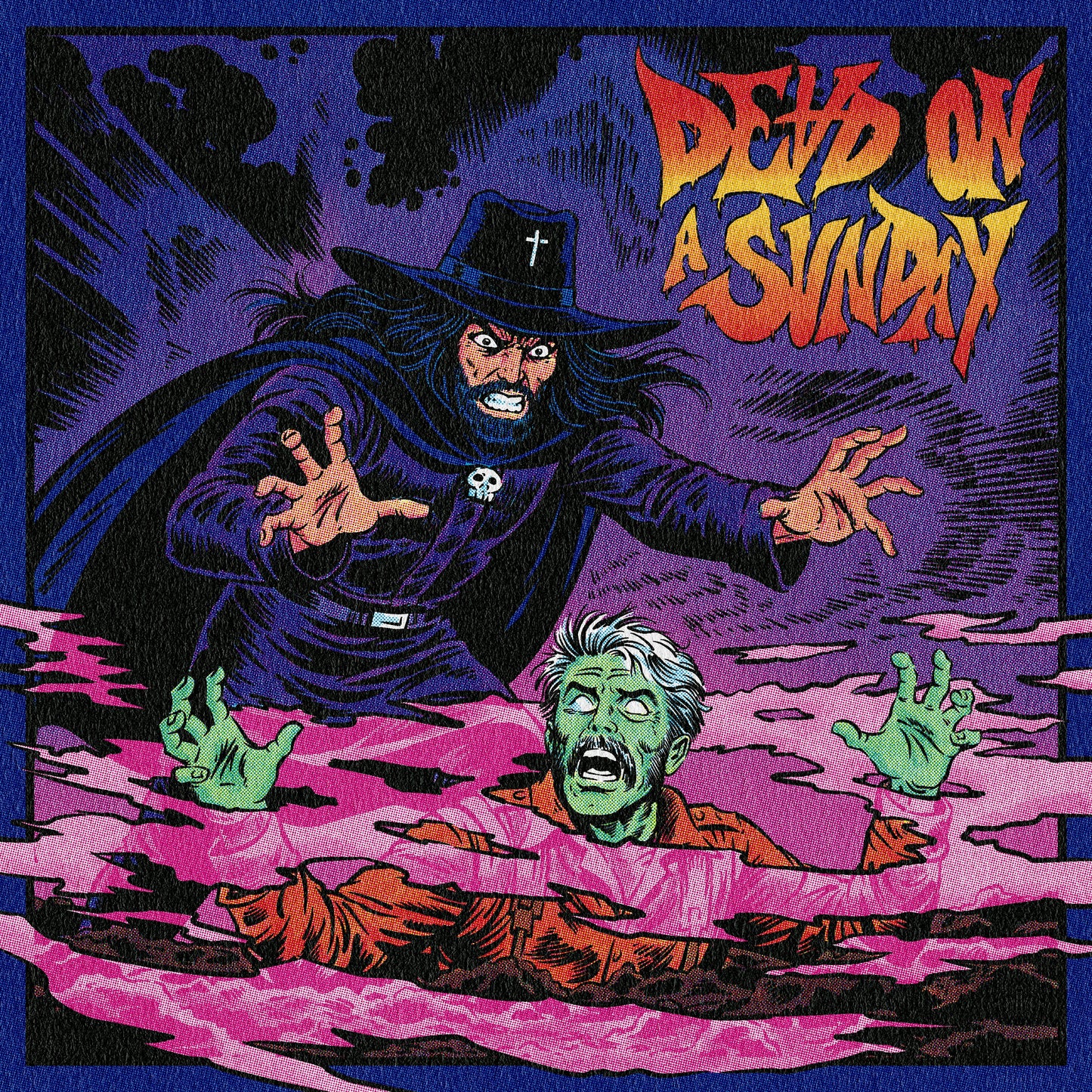 Dead On A Sunday "Necro Dance" limited edition 7" vinyl