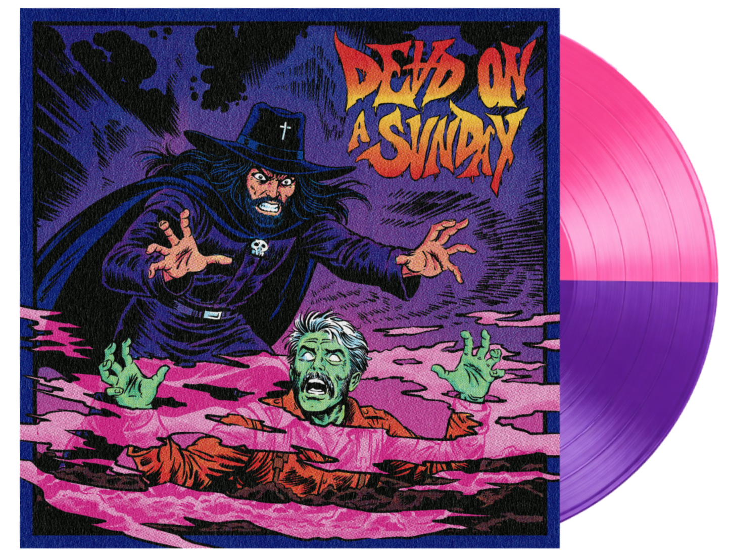 Dead On A Sunday "Necro Dance" limited edition 7" vinyl