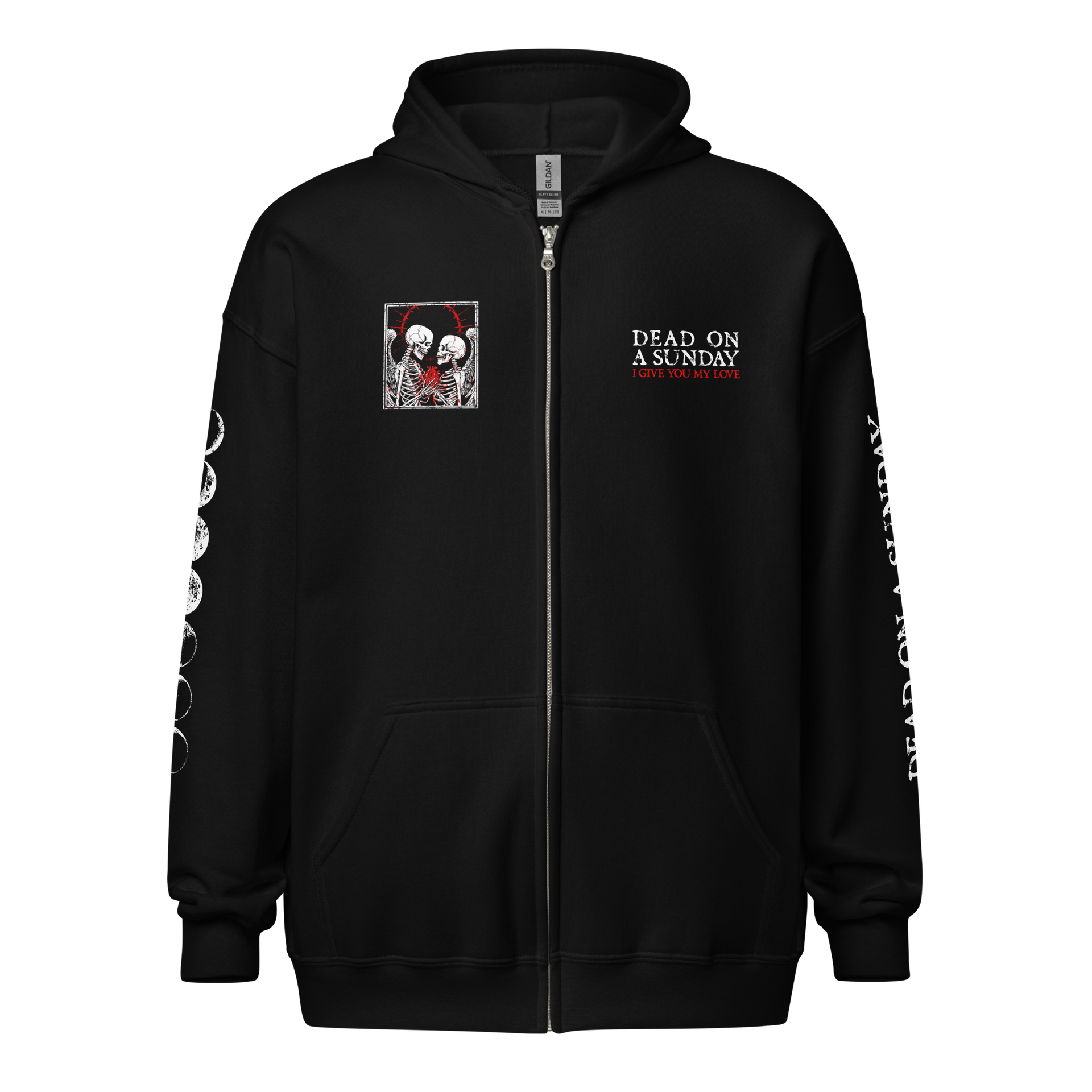 I Give You My Love Zipper Hoodie – deadonasunday