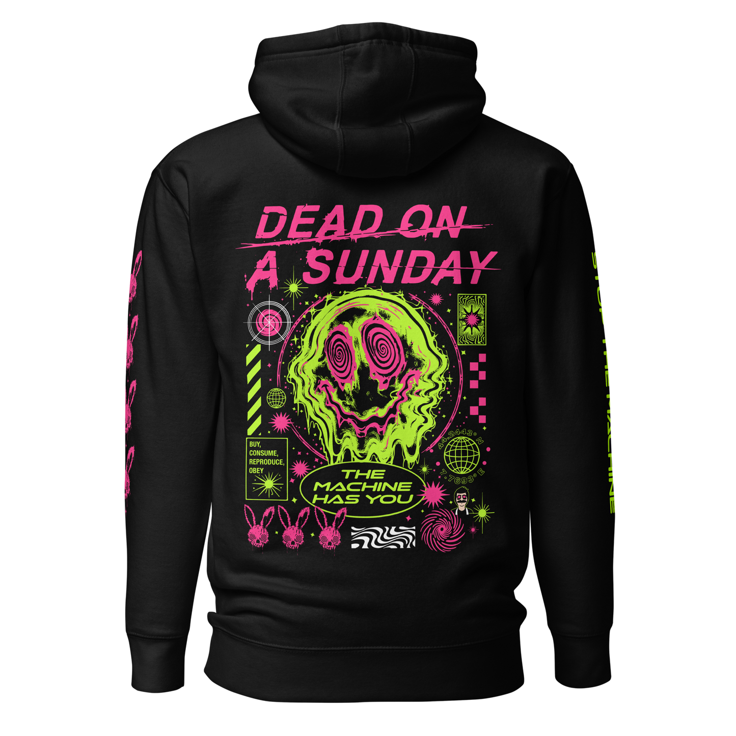 The Machine Pull Over Hoodie