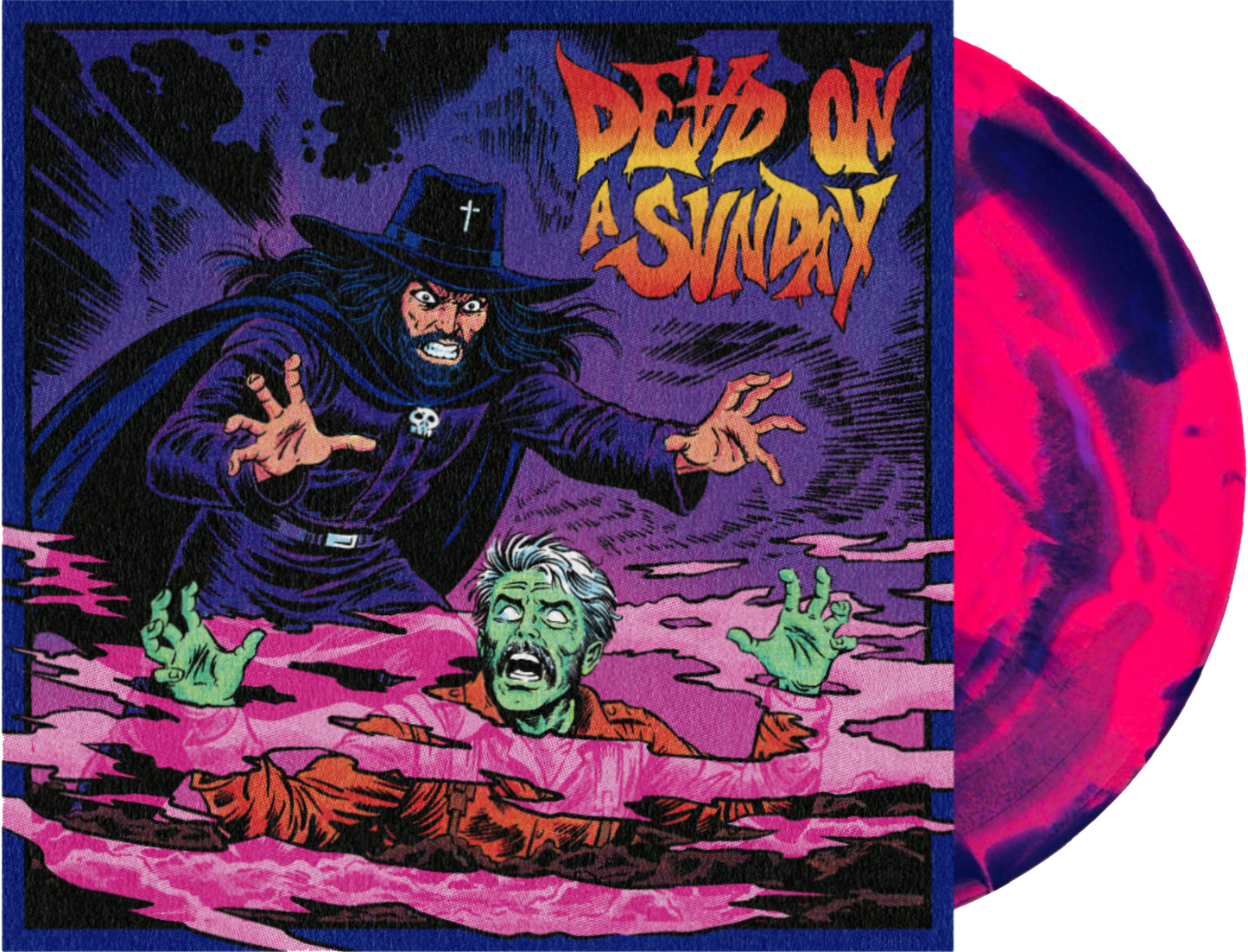 Dead On A Sunday "Necro Dance" limited edition 7" vinyl