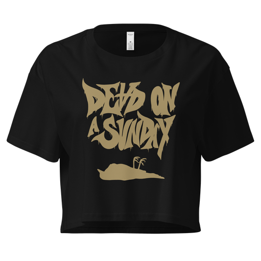 Dead On A Sunday Logo Women's Baby T/Crop